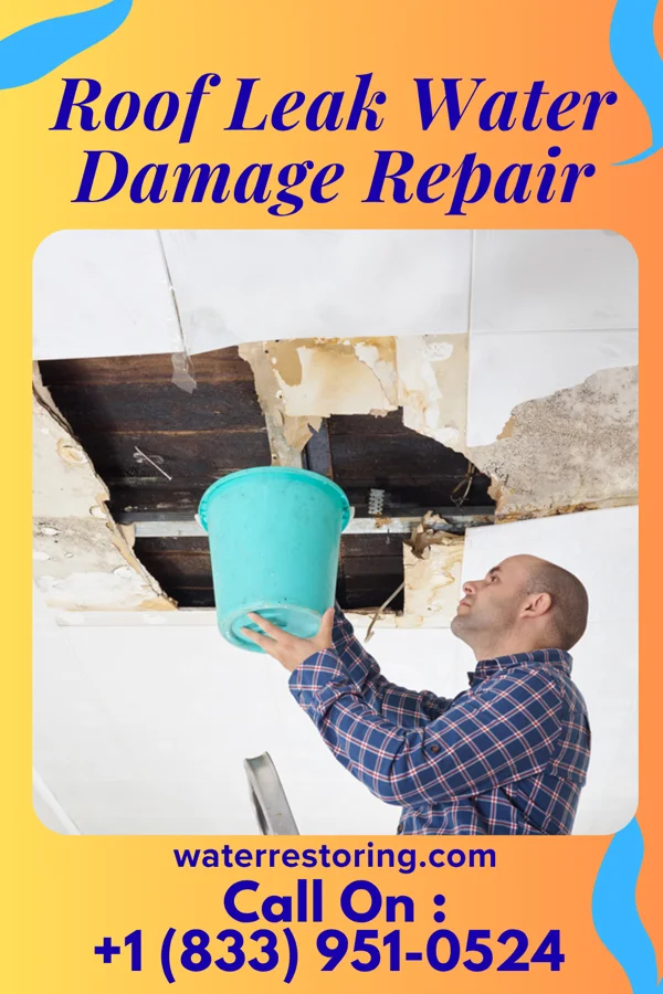 Roof Leak Water Damage Repair in North Sea, NY